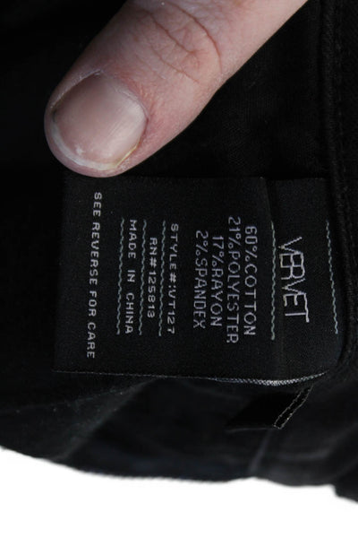 Vervet Womens Black Skinny Ankle Mid Rise Jeans Size 27