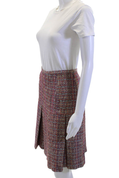 Douglas Hannant Womens Woven Collared Skirt Suit Multicolor Size 8 4