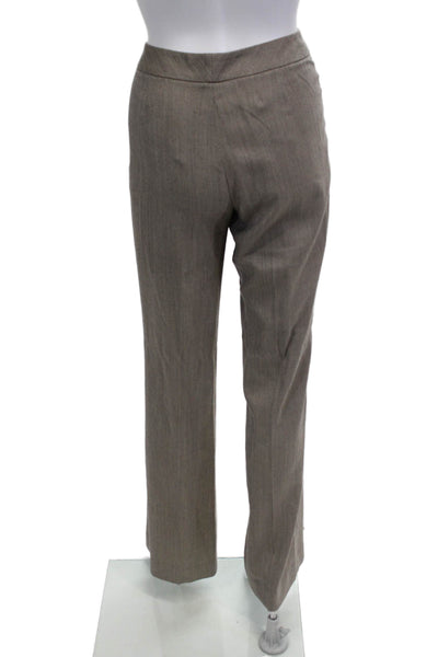Lafayette 148 New York Womens Dress Pants Brown Size 2