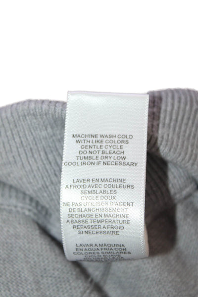 Splendid Women Jogger Sweatpants Gray Drawstring Cashmere Blend Size S