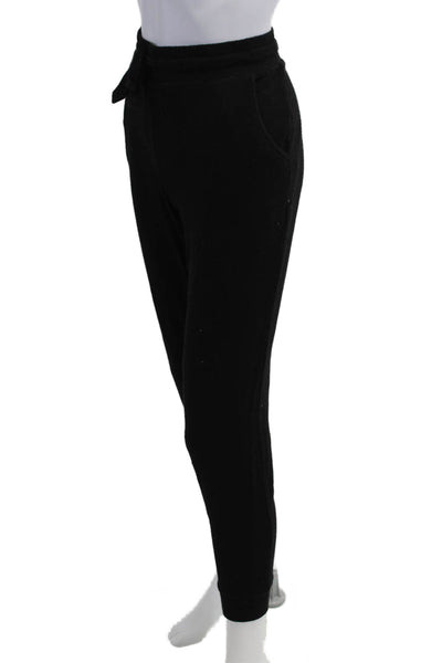 Z Supply Womens Black Jogger Sweatpants Drawstring Rayon Blend Size L