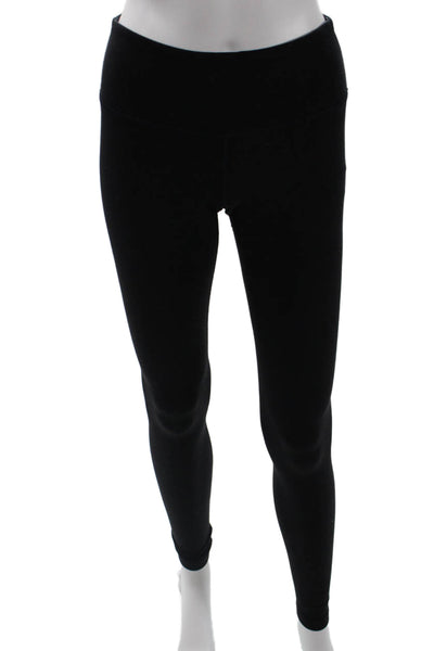 Lululemon Women Black Ankle Jeggings Nylon Blend Size 4