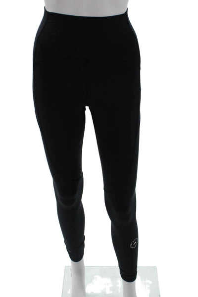 Adidas by Stella McCartney Womens Black Ankle Jeggings Polyester Blend Size XS