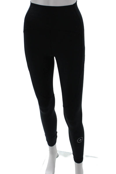 Adidas by Stella McCartney Womens Black Ankle Jeggings Polyester Blend Size XS