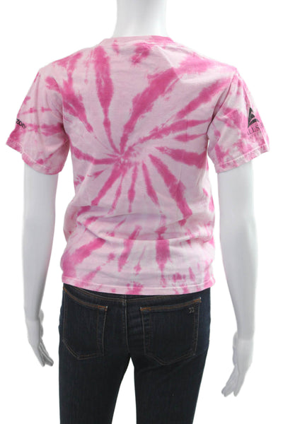 Port and Company Womens Pink 100% Cotton Crew Neck Basic T-Shirt Size M