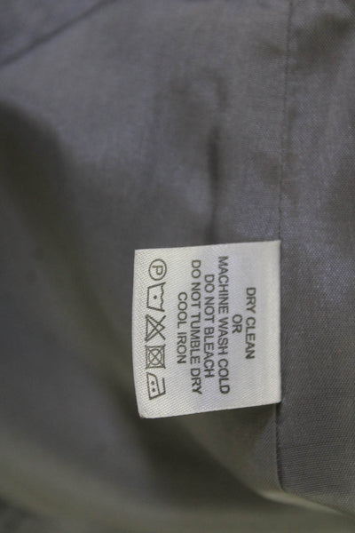 Robert Rodriguez Womens Gray Straight Pencil Skirt Wool Viscose Size 2