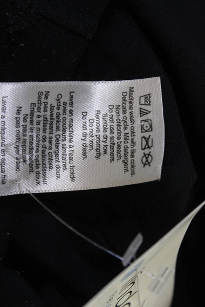 Danskin Women Sweatpants Black Supplex Spandex Petite Size M