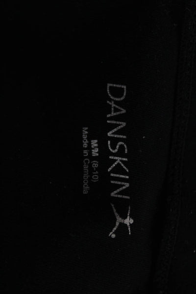 Danskin Women Ankle Leggings Black Size M