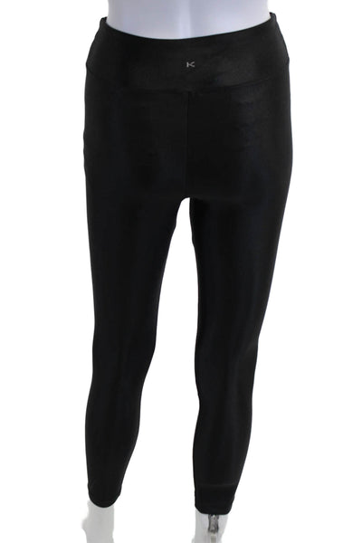 Koral Womens Ankle Jeggings Black Polyamide Lycra Size S
