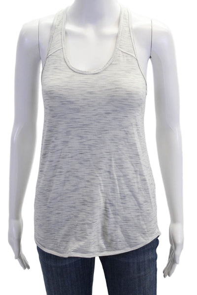 Lululemon Women Basic Gray Tank Round Neck Size 6