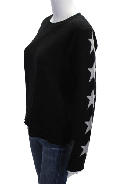 Fate. Unisex Black Pullover Crew Neck Star Graphic Long Sleeve Size S