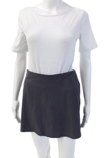 Nike Womens Pleated Skort Dark Gray Nylon Size S
