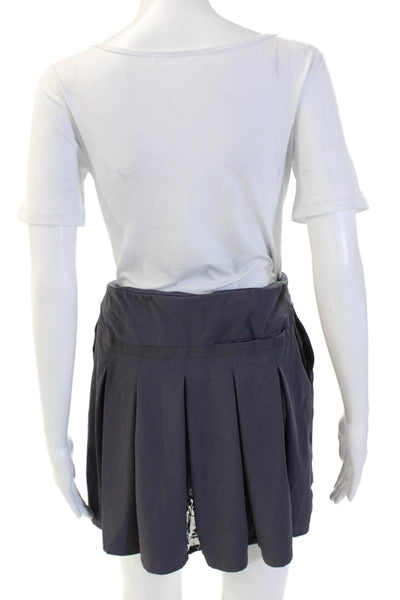 Nike Womens Pleated Skort Dark Gray Nylon Size S