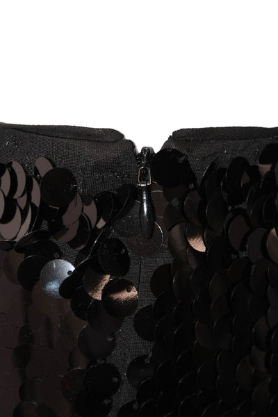 Toccin Womens Black Straight Pencil Skirt Size 2