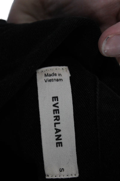 Everlane Mens Short Sleeves Button Down Shirt Black Size Small