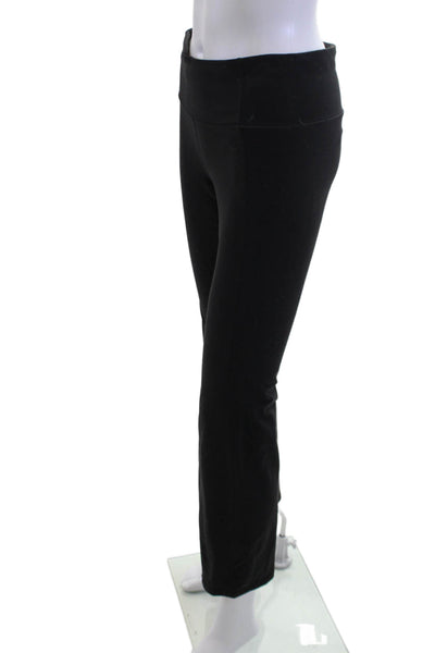 Athleta Women Cropped Black Nylon Blend Leggings Size PM