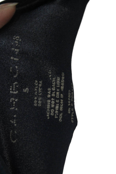 Carbon 38 Women Ankle Jegging Black Rayon Lyocell Size S