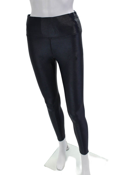 Carbon 38 Womens Ankle Jeggings Black Nylon Lycra Size S