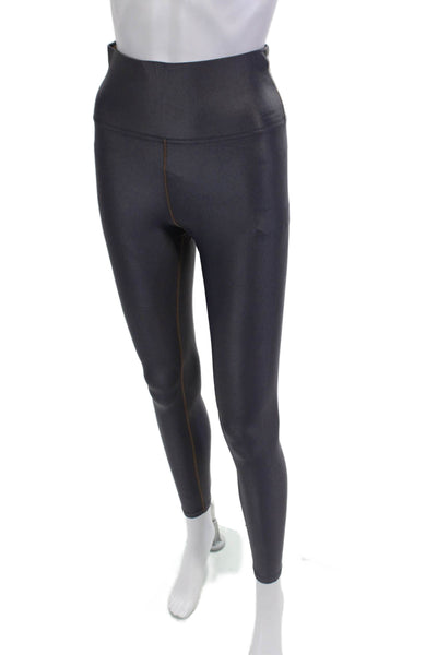 Carbon 38 Women Ankle Biker Jeggings Dark Gray 80% Nylon 20% Lycra Size S