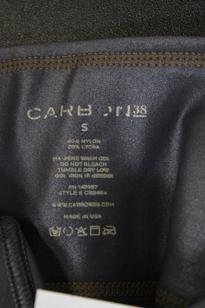 Carbon 38 Women Ankle Biker Jeggings Dark Gray 80% Nylon 20% Lycra Size S
