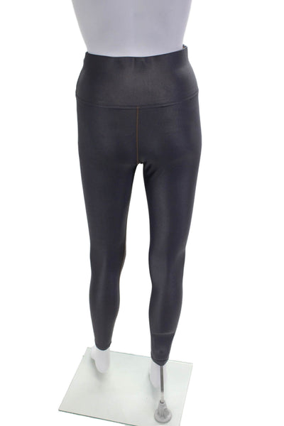 Carbon 38 Women Ankle Jeggings Dark Gray Biker 80% Nylon 20% Lycra Size S