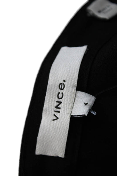 Vince Women Black Paperbag Cropped Pants Size 4