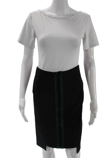 Opening Ceremony Womens Black Straight Pencil Skirt Short Size 4