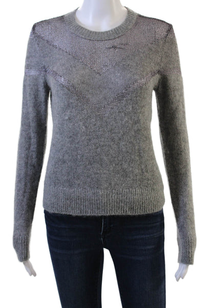 Rag & Bone Womens Gray Pullover Sweater Size XS