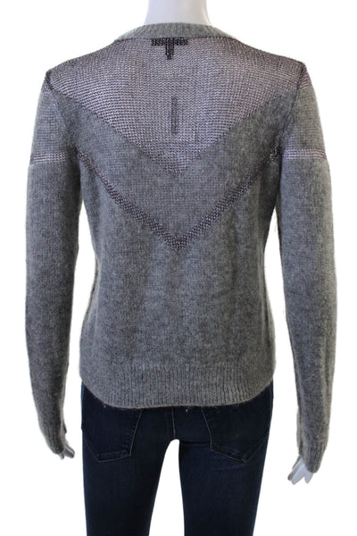 Rag & Bone Womens Gray Pullover Sweater Size XS