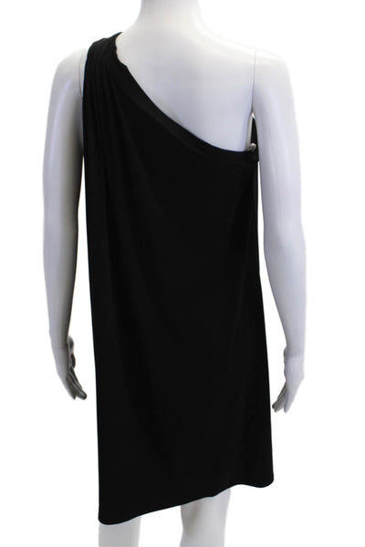Tommy Bahama Women Shift Dress Black Sleeveless Short Beach Size S