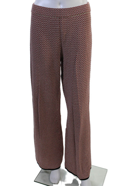 J Crew Womens Bohemian Geometric Black Pants Size M