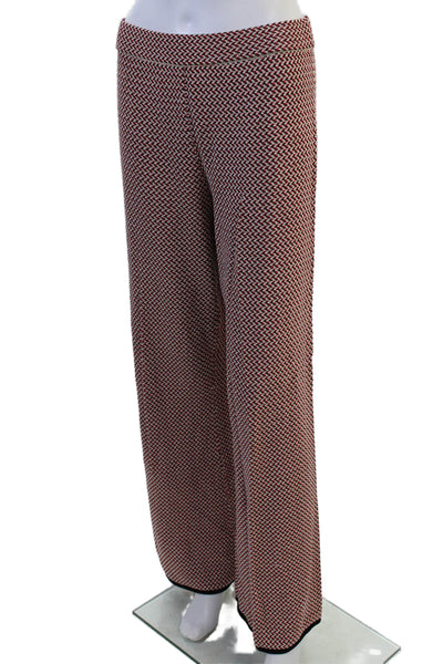 J Crew Womens Bohemian Geometric Black Pants Size M