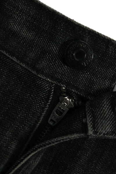 Paper Denim + Cloth Mens Skinny Straight Dark Gray Cotton Jeans Size 26