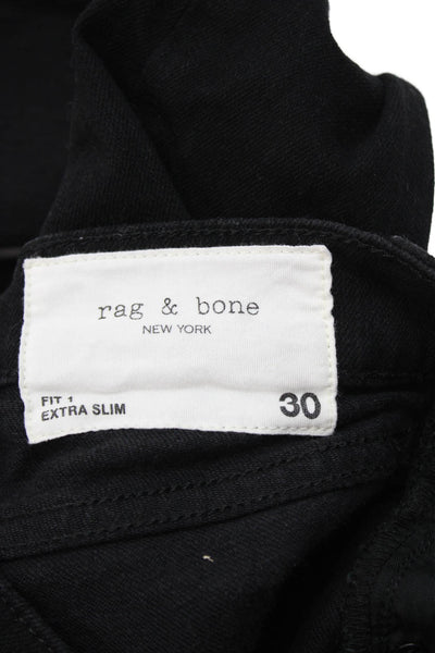 Rag & Bone Mens Skinny Black Jeans Size 30