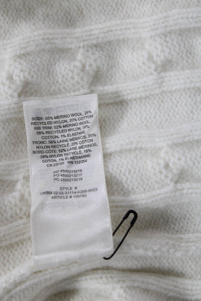 Sunday Best Women Pullover Sweater V-Neck White Size XS