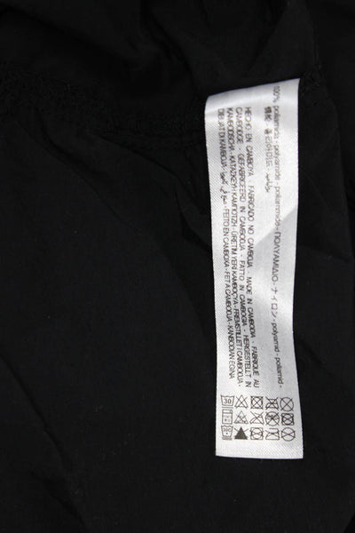 Zara Unisex Black Cargo Jogger Pants Drawstring Size M