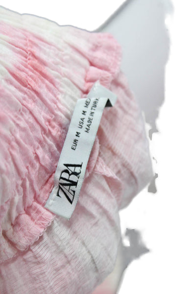 Zara Unisex Pink Beach Shorts Size M