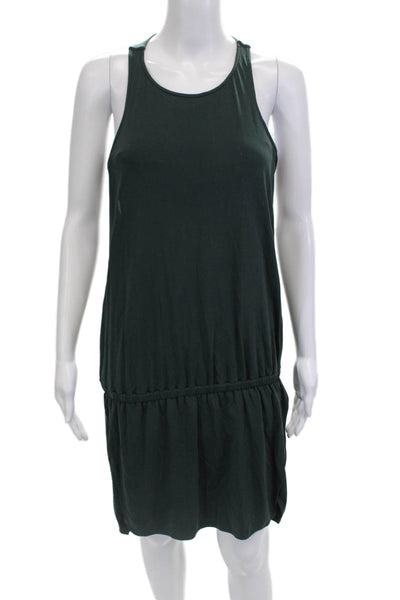 Elizabeth & James Womens Tank Dress Dark Green Sleeveless Size M