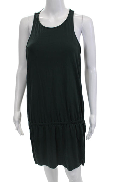 Elizabeth & James Womens Tank Dress Dark Green Sleeveless Size M
