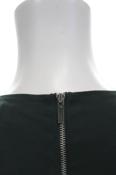Elizabeth & James Womens Tank Dress Dark Green Sleeveless Size M