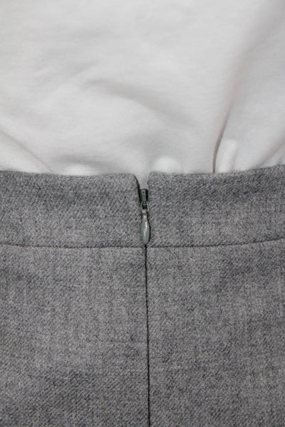J Crew Womens Straight Pencil Skirt Gray Size 6