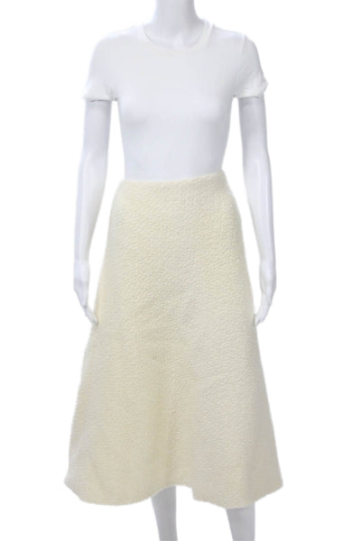 Raoul Womens A-Line Skirt Beige Knee Length Wool Blend Size 12