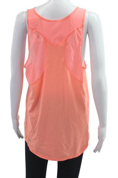 Lululemon Womens Basic Sleeveless Tank Pink Nylon Blend Size 10