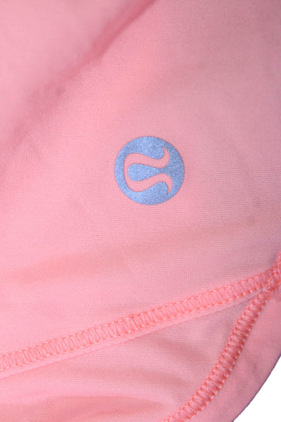 Lululemon Womens Basic Sleeveless Tank Pink Nylon Blend Size 10
