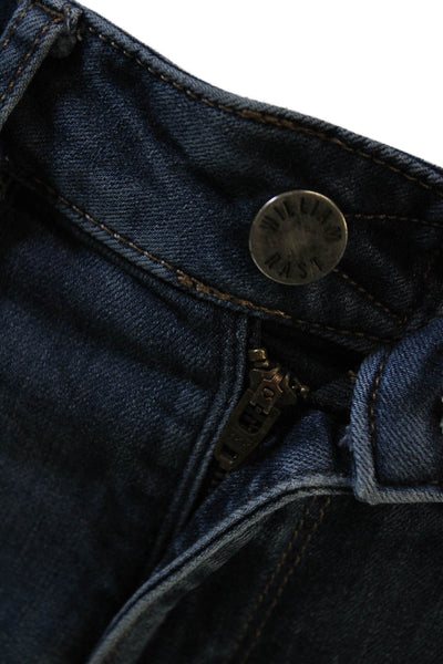 William Rast Womens Ankle Skinny Dark Blue Jeans Mid Rise Size 27