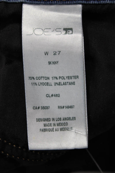 Joes Jeans Womens Skinny Dark Blue Jeans Size 27