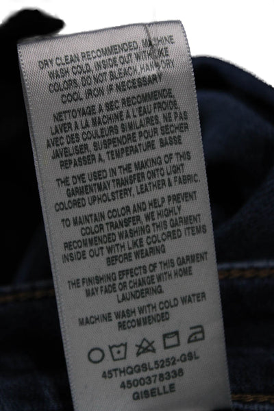 Joes Jeans Womens Skinny Dark Blue Jeans Size 27