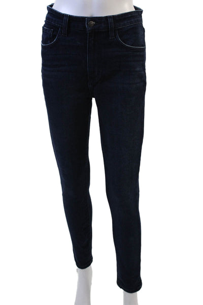 Joes Jeans Womens Skinny Ankle Jeans Dark Blue Mid Rise Size 27