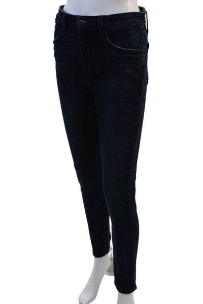 Joes Jeans Womens Skinny Ankle Jeans Dark Blue Mid Rise Size 27