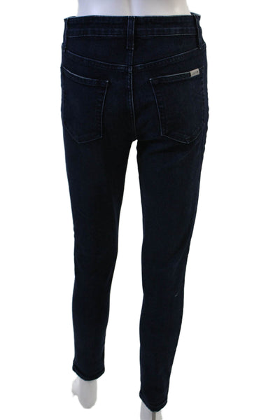 Joes Jeans Womens Skinny Ankle Jeans Dark Blue Mid Rise Size 27
